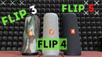 JBL Flip 3 / Flip 4 / Flip 5 | короткое сравнение для подписчика