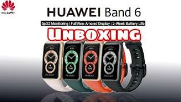 UNBOXING HUAWEI BAND 6 WITH GIFT