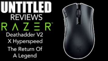 The Return Of A Legend ||  Razer Deathadder V2 X Hyperspeed Unboxing And Review