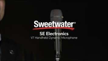 sE Electronics V7 Handheld Dynamic Microphone Overview