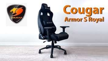 A Premium Gaming Chair fit for a King - Cougar Armor S Royal