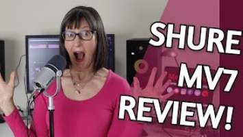 Shure MV7 Review: Dynamic USB/XLR Podcast Microphone Unboxing & Test