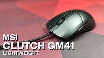 Обзор MSI Clutch GM41. Отличная мышь с жесткой проблемой