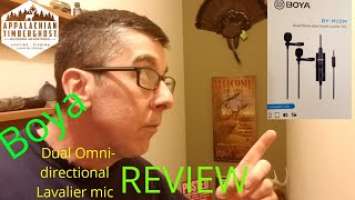 Boya BY-M1DM Dual Omni- directional  Lavalier mic REVIEW! Under $20 and great for interviews!