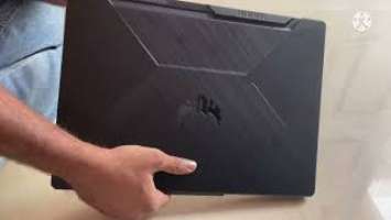 ASUS TUF Gaming F15 laptop funny unboxing in Telugu