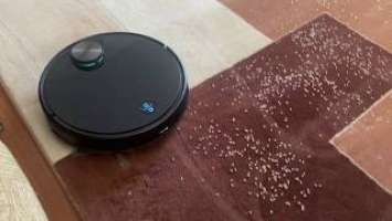 Xiaomi Viomi V3 Robot Vacuum Carpet Rice and Oat Cleaning Test