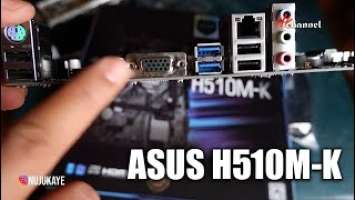 Asus h510M - K motherboard unboxing | motherboard murah untuk gaming