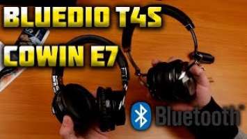 Какие купить Bluetooth наушники? Cowin E7 или Bluedio T4S