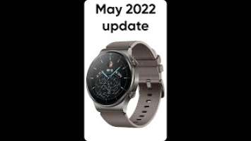 Huawei Watch GT 2 Pro May 2022 update #Shorts #Huawei
