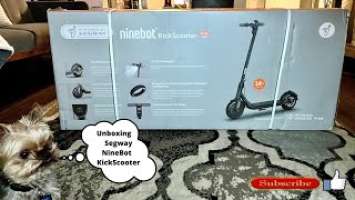 Segway Ninebot KickScooter F30 Unboxing