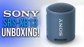 Sony SRS-XB13 - Compact & Portable Waterproof Wireless Bluetooth speaker Unboxing