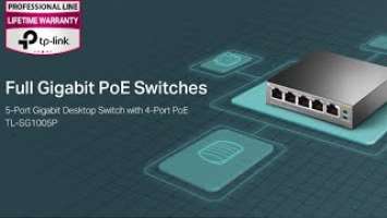 TP-Link TL-SG1005P 5 Port Gigabit PoE Switch | Amazon