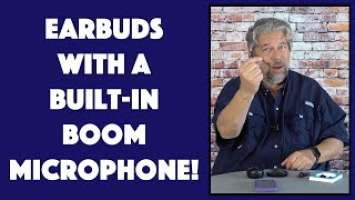 JLab WorkBuds In-Ear Headset with Boom Mic -- DEMO & REVIEW