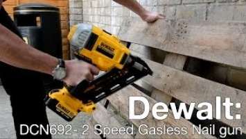 Dewalt DCN692 XR 18v Li-ion Nailer - ITS TV