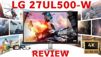 LG 27UL500-W 4K 27 Inch Gaming Monitor Review : Budget But Brilliant!