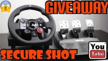 LOGITECH G29 DRIVING FORCE RACING WHEEL UNBOXING | SECURE SHOT