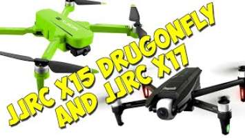 Квадрокоптеры JJRC X15 Dragonfly (KK13) и JJRC X17 (8811 AVIATOR PRO) - интересная парочка.