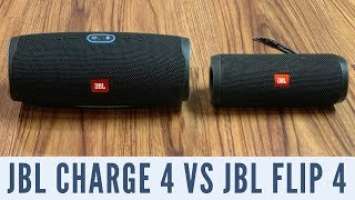 JBL Charge 4 vs JBL Flip 4