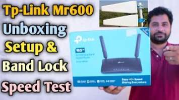 TP-Link Archer MR600 4G+ Cat6 Router | LPDA External Antenna | Unboxing & Full Setup | Installation