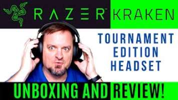 Unboxing the Razer Kraken Tournament Edition THX 7.1 Gaming Headset