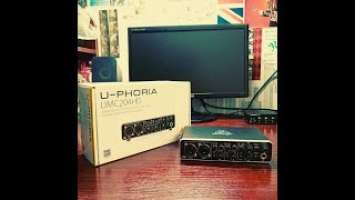 Распаковка Аудиокарты Behringer UMC204HD/Unboxing the Behringer UMC204HD Audio Card(+FORCE MSC-30)