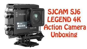 SJCam SJ6 Legend 4K action camera unboxing and first look