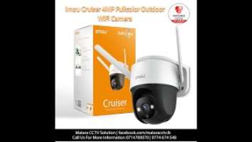 Imou Cruiser  - 4MP Smart Outdoor PTZ  Wifi CCTV Camera Sri Lanka