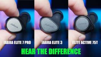 Jabra Elite 7 Pro vs Elite 3 vs Elite Active 75T  - Which One To Buy?