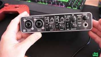 Behringer U-Phoria UMC 204 HD Audio Interface