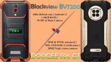 Blackview BV7200 Vs DOOGEE S96 GT- Full Specifications | Features | Camera | Storage | 2022