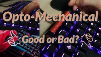 Are Opto-Mechanical Keyboards Better? - A HP by Omen Sequencer Keyboard - HP please rename :)