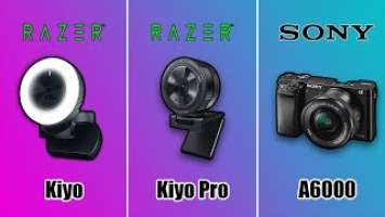 Razer Kiyo/Razer Kiyo Pro/Sony Alpha a6000 - Which is Better for the Price?