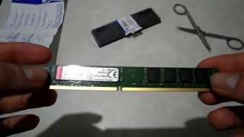 Kingston ValueRAM 8GB DDR3 PC3-12800 (KVR16N11-8) - Хорошая оператива без понтов.