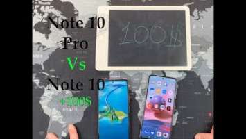 Обзор Xiaomi Redmi Note 10 Pro срвавнение с Note 10