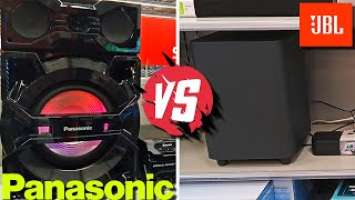 PANASONIC MAX 3500 VS JBL BAR 500  THUMPING BASS COMPARISON