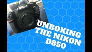 Unboxing Nikon D850