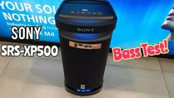 Sony SRS-XP500 Wireless Powerful Party Speaker | Bass Sound Test!❤