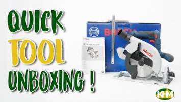 Quick Unboxing Bosch GKS 185-Li Cordless Brushless Circular Saw 6 14 18V Bare