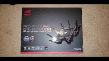 ASUS Rapture GT-AX11000 Tri-band AX Router WiFi 6 Unboxing