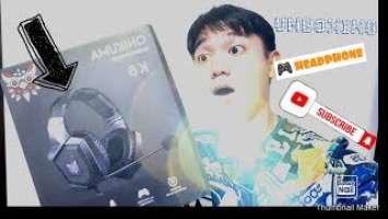 UNBOXING ONIKUMA K8 GAMING HEADPHONE SOBRANG MURA !!  VLOG #2