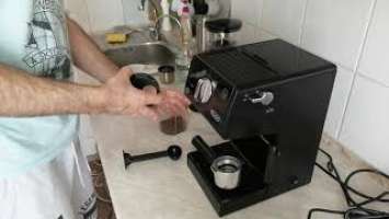 Готовим кофе в рожковой кофеварке Delonghi ECP 31.21