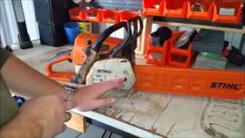 STIHL ms210c Review