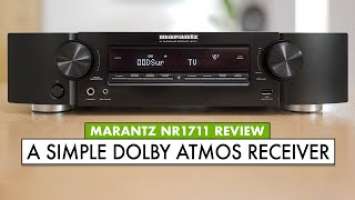 SIMPLE Home Theater Receiver! Marantz NR1711 - Marantz Receiver Review