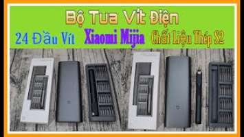 Bộ Tua Vít Điện Xiaomi Mijia MJDDLSD003QW 24 Trong 1, Mở Tất Cả Loại Ốc Điện Tử, Hàng Chất Xiaomi