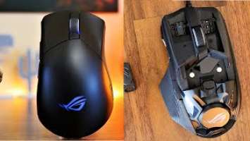 ASUS ROG Gladius III vs ROG Chakram Core - awesome large gaming mice