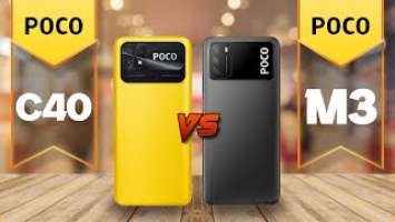 Xiaomi Poco C40 vs Xiaomi Poco M3