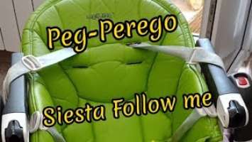 Peg Perego Siesta follow me /Стульчик детский для кормления от 0 до,,,/