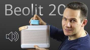 Bang & Olufsen BEOLIT 20 портативная колонка Bluetooth с беспроводной зарядкой