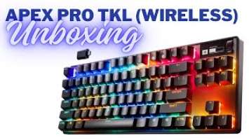 Steelseries Apex Pro TKL Wireless 2023 Full Unboxing