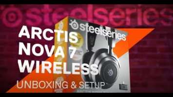 Arctis Nova 7 Unboxing and Setup